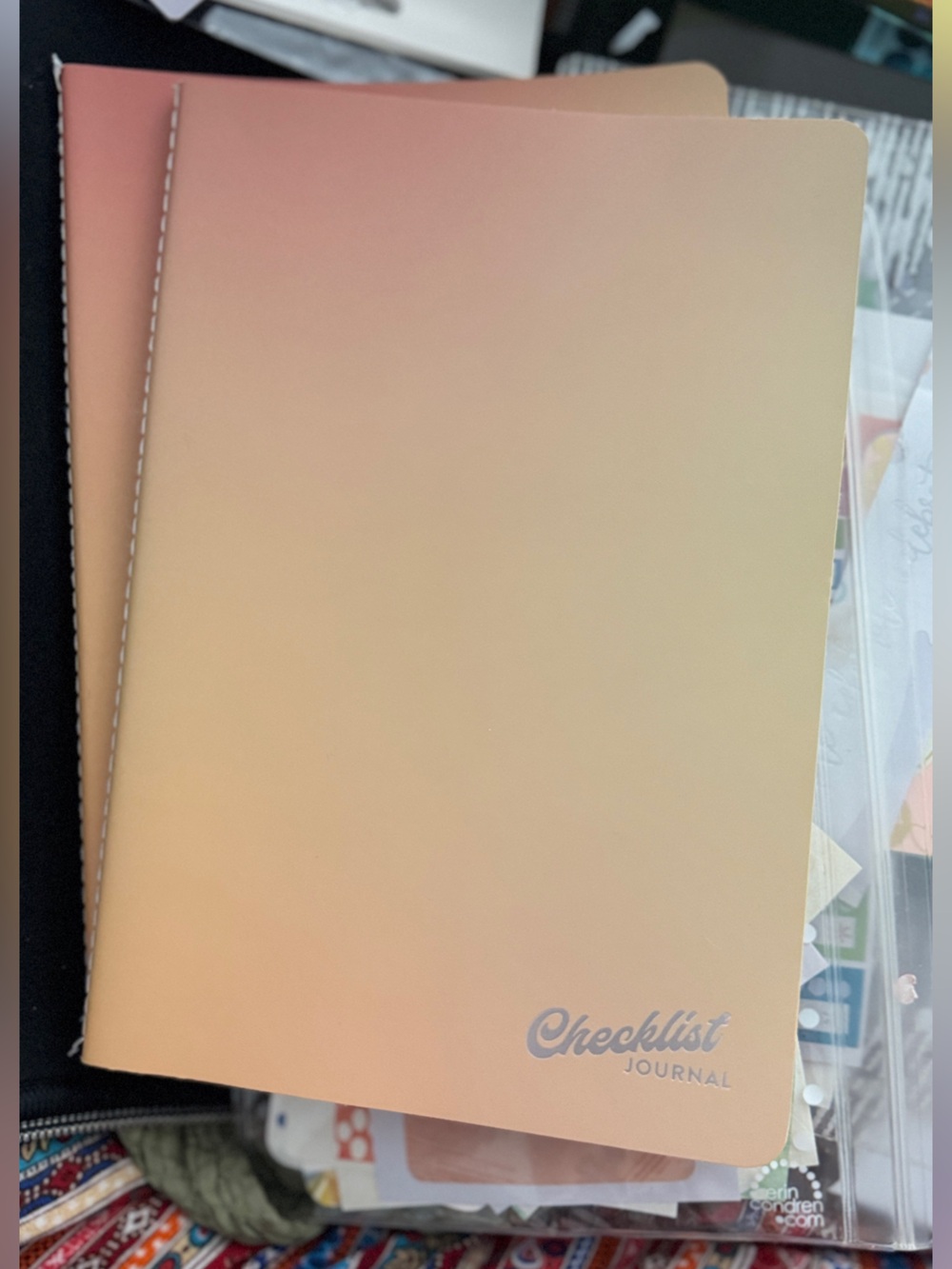 ERIN CONDREN ✨ PETITE PLANNER | Checklist Journal (SET OF TWO!)